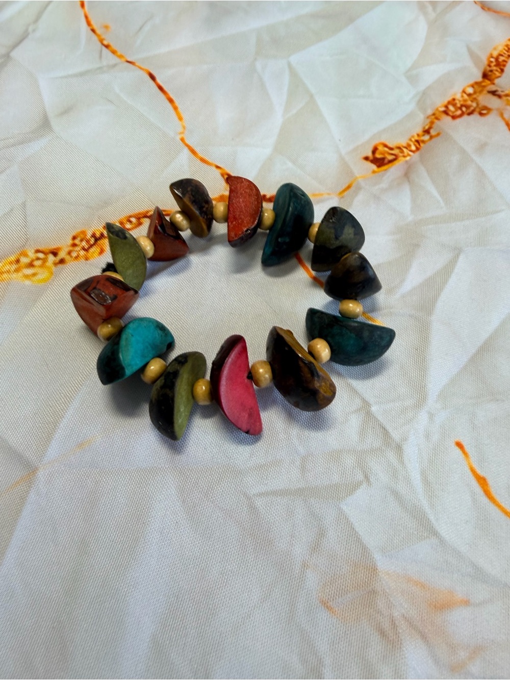 Native American wooden bracelet